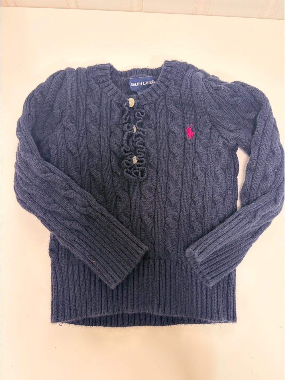 Vintage Polo Cableknit 3T
